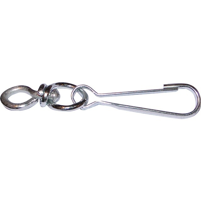 Mousqueton Simplex Zingue avec Touret LG 100 MM référence fournisseur 1865510